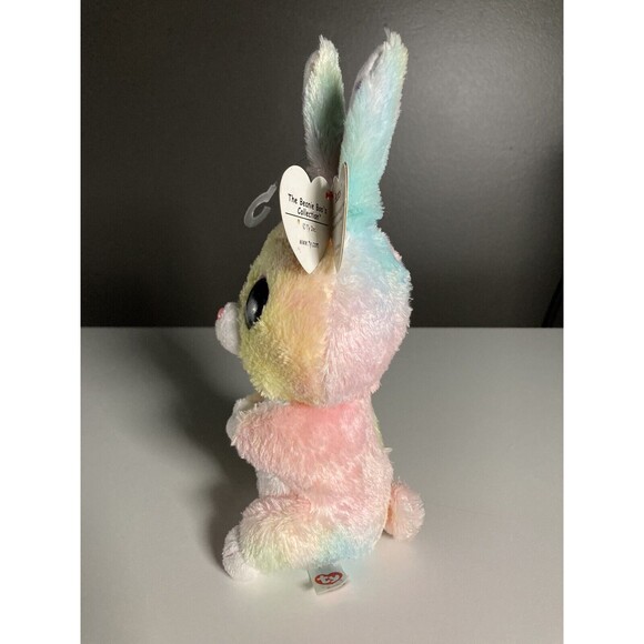 Ty Beanie Baby Boos • Bubby • Bunny Rabbit • 6" NEW Plush Stuffed Animal - Picture 3 of 5
